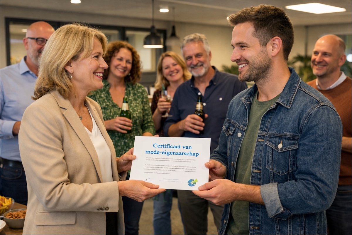 Werknemersparticipatie met certificaat