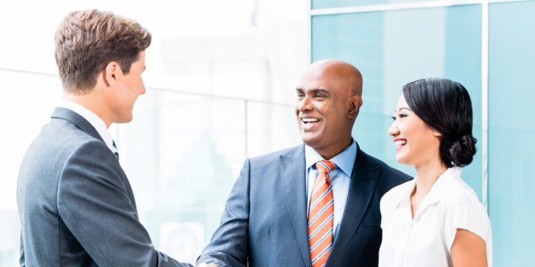 Verkoop- of sales commissie voor internationale handelsagenten